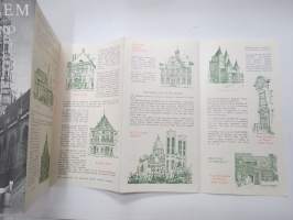 Ausflüge in Holland - Holland -matkailuesite / kartta - travel brochure / tourist map
