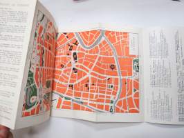 Ausflüge in Holland - Holland -matkailuesite / kartta - travel brochure / tourist map