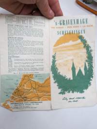 Gravenhage - Den Haag - Scheveningen - Holland -matkailuesite / kartta - travel brochure / tourist map