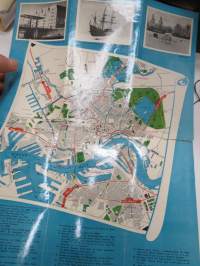 Rotterdam - Holland -matkailuesite / kartta - travel brochure / tourist map