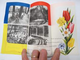Keukenhof spring 1953 - Lisse - Holland -kukkanäyttely