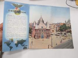 Amsterdam - Holland -matkailuesite / kartta - travel brochure / tourist map