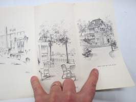 Cafe-Restaurant Bellevue, Rotterdam - Holland -matkailuesite / kartta - travel brochure / tourist map