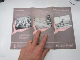 Scheveningen - Holland -matkailuesite / kartta - travel brochure / tourist map