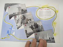 Yachting in Holland - Holland -matkailuesite / kartta - travel brochure / tourist map