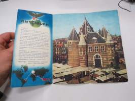 Amsterdam - Holland -matkailuesite / kartta - travel brochure / tourist map