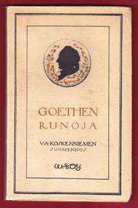 Goethen runoja, 1922.