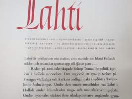 Lahti -kuvateos 1958 -picture book of Lahti