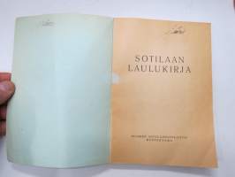 Sotilaan laulukirja 1952 -soldier´s song book