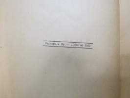 Sotilaan laulukirja 1952 -soldier´s song book