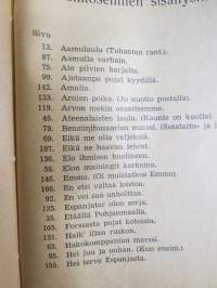 Sotilaan laulukirja 1952 -soldier´s song book