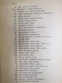 Sotilaan laulukirja 1952 -soldier´s song book