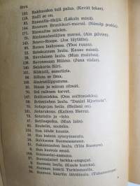 Sotilaan laulukirja 1952 -soldier´s song book