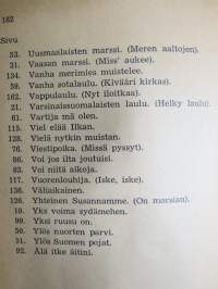 Sotilaan laulukirja 1952 -soldier´s song book