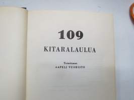 109 kitaralaulua -guitar songs