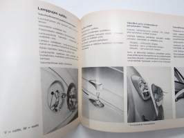 Volkswagen 1302 S - 1302 -käyttöohjekirja / owner´s manual, in finnish