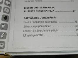 risto räppäjä. VAKITA.N tarjous helposti s-m koko  paketti 19x36 x60 cm paino 35kg 5e