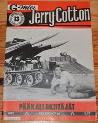 Jerry Cotton  13 1980  Pääkallokiitäjät