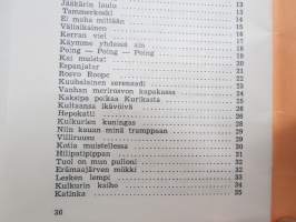 Haarikkakellari lauluvihko -laulukirja / song book