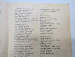 Club Ostrobotnialla on y-laulua -laulukirja / song book