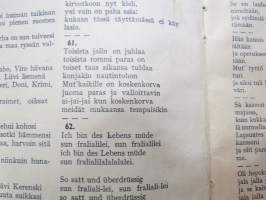 Club Ostrobotnialla on y-laulua -laulukirja / song book