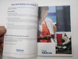 Nokia 6151 matkapuhelin / kännykkä -käyttöohjekirja, suomenkielinen / cell phone manual, in finnish