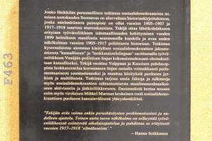 Kansallista luokkapolitiikkaa. Sosiaalidemokraatit ja Suomen autonomian puolustus 1905-1917