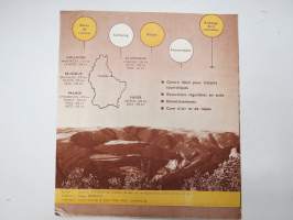 Dianden, Luxembourg -travel brochure / map - matkailuesite / kartta