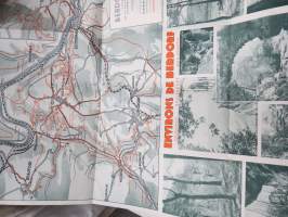 Berdorf, Luxembourg -travel brochure / map - matkailuesite / kartta