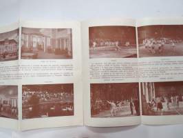 Mondorf-Les Baines, Luxembourg -travel brochure / map - matkailuesite / kartta