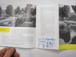 Staatsbad Mondorf, Luxembourg -travel brochure / map - matkailuesite / kartta