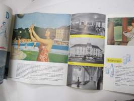 Staatsbad Mondorf, Luxembourg -travel brochure / map - matkailuesite / kartta