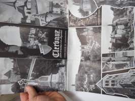 Clervaux, Luxembourg -travel brochure / map - matkailuesite / kartta