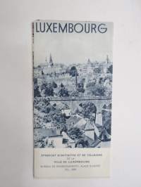 Dianden, Luxembourg -travel brochure / map - matkailuesite / kartta