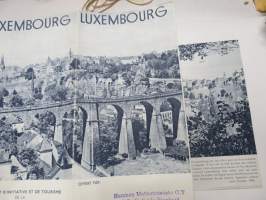 Dianden, Luxembourg -travel brochure / map - matkailuesite / kartta