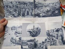 Dianden, Luxembourg -travel brochure / map - matkailuesite / kartta