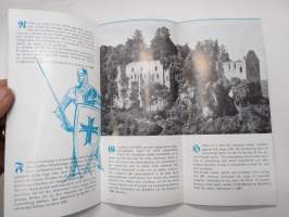 Larochette, Luxembourg -travel brochure / map - matkailuesite / kartta