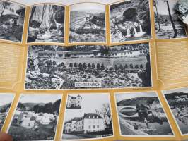 Echternach, Luxembourg -travel brochure / map - matkailuesite / kartta