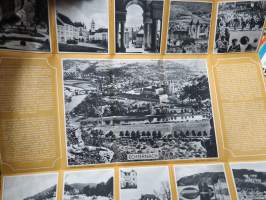 Echternach, Luxembourg -travel brochure / map - matkailuesite / kartta