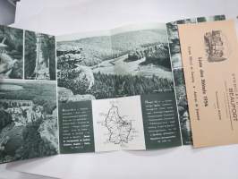 Beaufort Dillingen - Grundhof, Luxembourg -travel brochure / map - matkailuesite / kartta