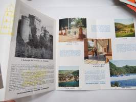 Echternach, Luxembourg -travel brochure / map - matkailuesite / kartta