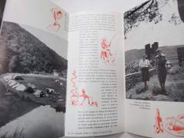 Esch-Sur-Sure, Luxembourg -travel brochure / map - matkailuesite / kartta