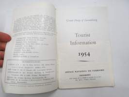 G.D. Luxembourg - tourist information, Luxembourg -travel brochure / map - matkailuesite / kartta