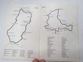 G.D. Luxembourg - tourist information, Luxembourg -travel brochure / map - matkailuesite / kartta