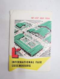 G.D. Luxembourg - tourist information, Luxembourg -travel brochure / map - matkailuesite / kartta