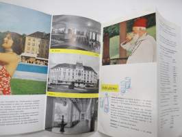 Mondorf les Bains, Luxembourg - tourist information, Luxembourg -travel brochure / map - matkailuesite / kartta