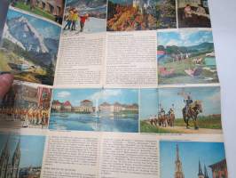 Tyskland, Bayern, Deutschland - tourist information, Germany -travel brochure / map - matkailuesite / kartta