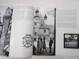 Rothenburg ob der Tauber, Deutschland - tourist information, Germany -travel brochure / map - matkailuesite / kartta