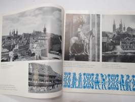 Bamberg, Deutschland - tourist information, Germany -travel brochure / map - matkailuesite / kartta