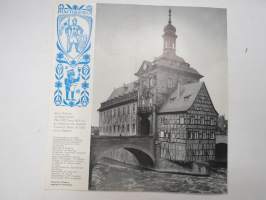 Bamberg, Deutschland - tourist information, Germany -travel brochure / map - matkailuesite / kartta